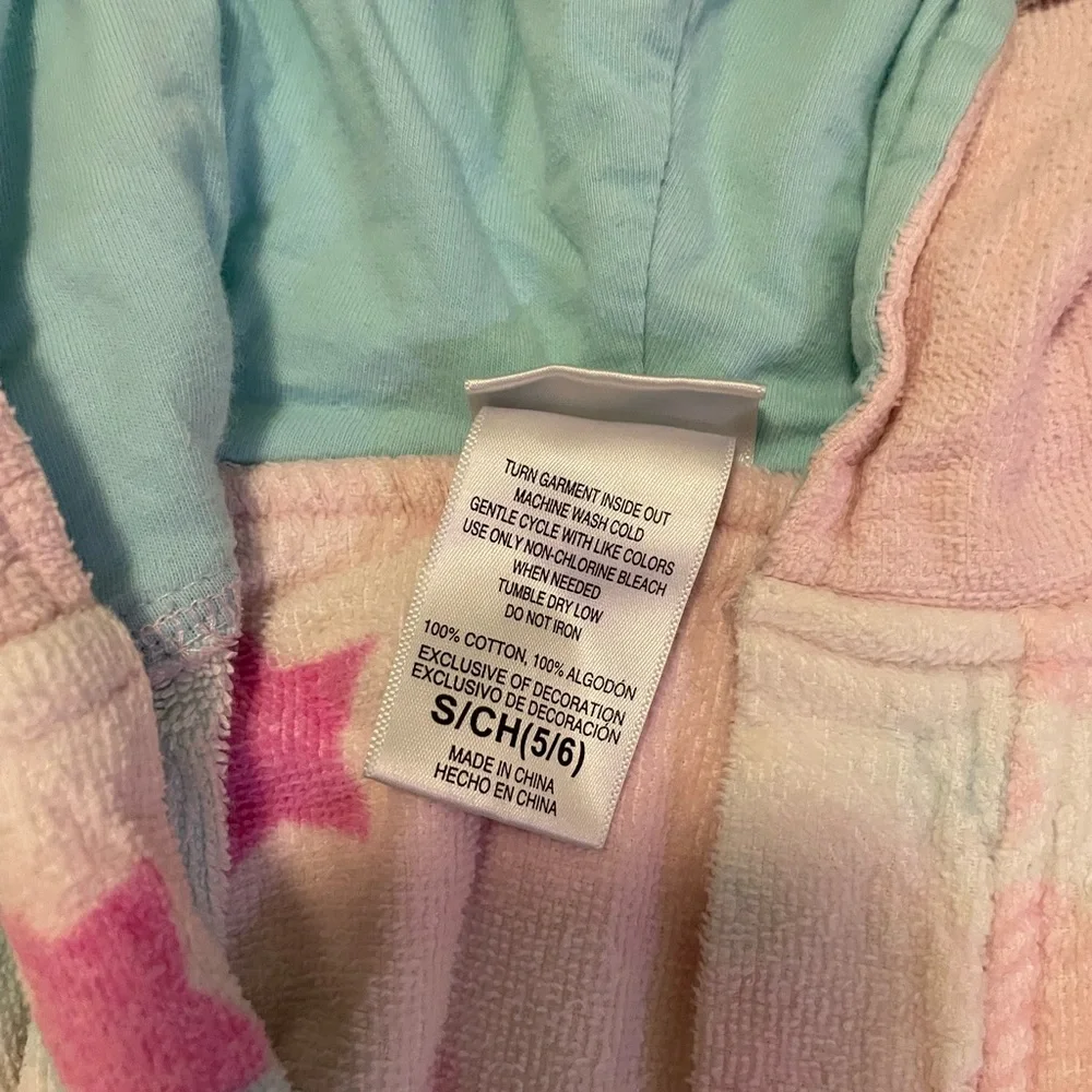Kid’s unicornbath gown